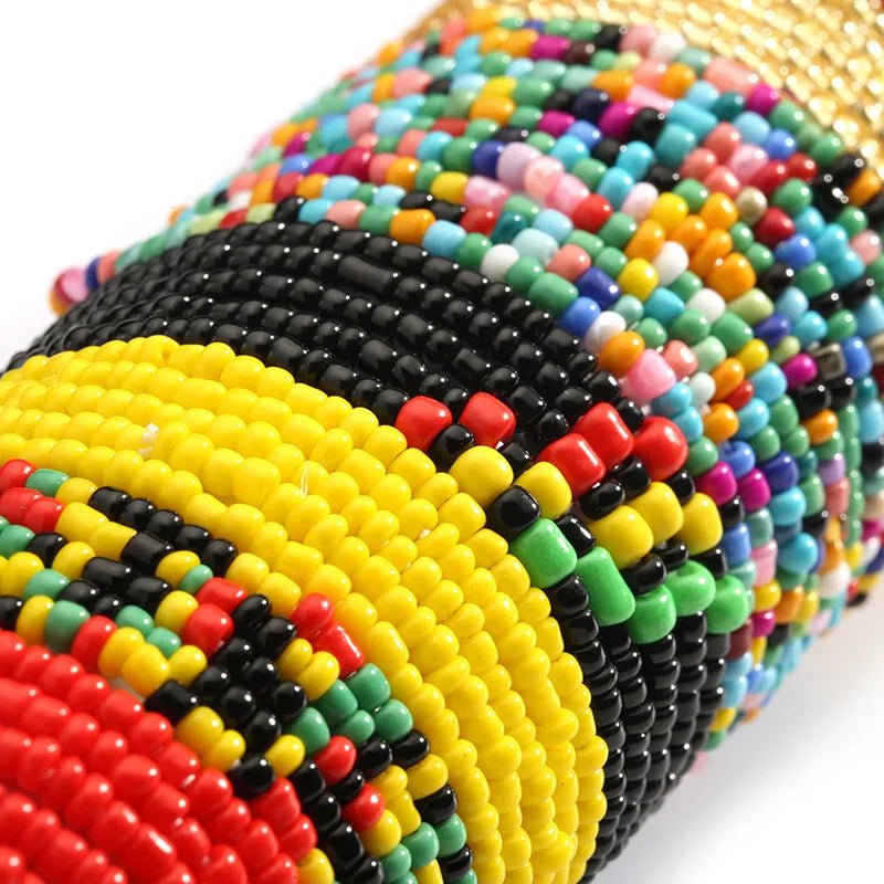 2PC Summer Waist Bead Chains African Belly Beads Colorful Beach Bikini Body Belly Chain Elastic Jewelry - Flexi Africa - Flexi Africa offers Free Delivery Worldwide - Vibrant African traditional clothing showcasing bold prints and intricate designs