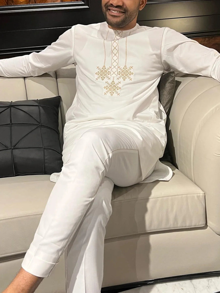 African men's outfit ideas: Traditional styles, dashiki wear, and contemporary fabric prints - Free Delivery Worldwide only at Flexi Africa