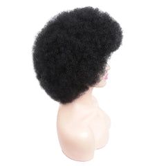 Amir Afro Wig Short Kinky Curly Wig With Bangs Black Natural Ombre Synthetic Hair For Women Party Dance Female Bob Wigs - Free Delivery Worldwide only at Flexi Africa