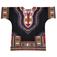 Authentic African Dashiki Printed T-Shirts for Men - Flexi Africa -Offers Free Delivery Worldwide - www.flexiafrica.com