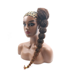 Clip-In Afro Puff Ponytail Hair Extension for Black Women 18" - Flexi Africa - Free Delivery Worldwide www.flexiafrica.com