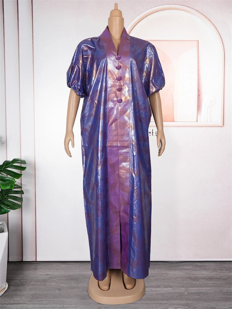 Elegant African - Inspired Long Abaya Dresses for Women - Wedding, Party, and Evening Gown, Loose - Fitting Boubou Robes - Free Delivery Worldwide only at Flexi Africa