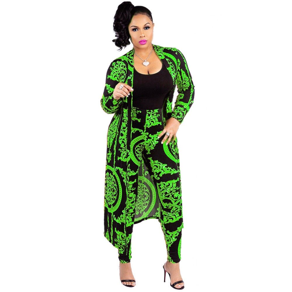 Fashion Forward: African Print Elastic Bazin Baggy Pants with Dashiki Sleeve Famous Suit for Women - Flexi Africa