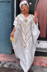 Ramadan Abaya: Luxurious African Dresses for Women, Perfect for Muslim Nigeria Traditional Wedding Parties - Flexi Africa