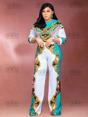 Step into Style with our Vibrant Dashiki African Cotton Trousers - Flexi Africa - Free Delivery www.flexiafrica.com