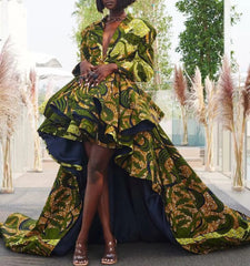 Stunning African Mermaid Dress Collection: Ankara Gowns, Maxi Mermaid Dresses, and Trendy African Prom Dresses - Free Delivery Worldwide only at Flexi Africa