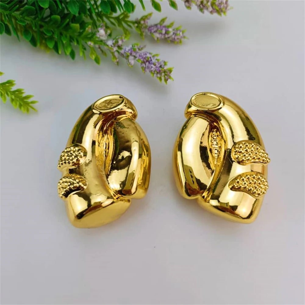 Trendy Classic Earrings Set: Luxury Jewelry for Stylish African Women - Free Delivery Worldwide only at Flexi Africa