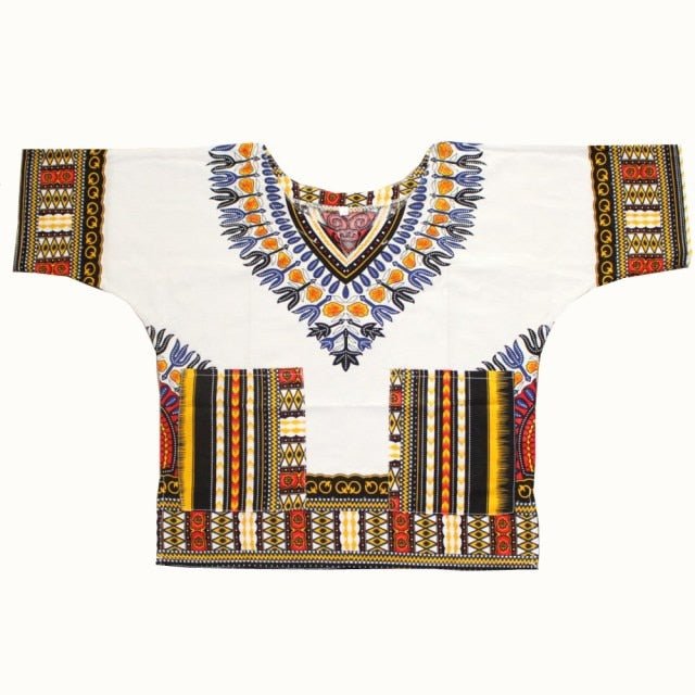 Unisex Stylish and Comfortable Dashiki Dress - Traditional African Clothing for Children in Soft Cotton Fabric - Flexi Africa