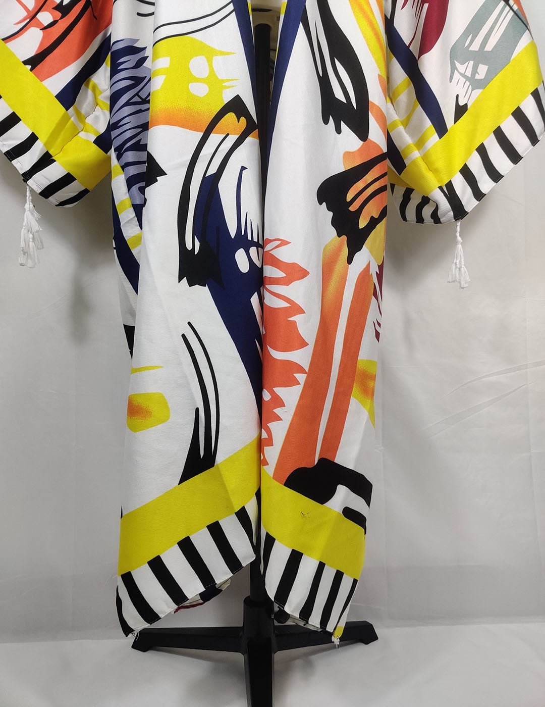 Women Casual Floral Dress Perfect for Beach Days African Swimwear in Vintage Front Kaftan Style - Free Delivery Worldwide